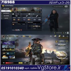 اکانت کالاف دیوتی موبایل لول 400 ریجن هند کد 718988