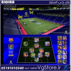 اکانت بازی Efootball2026 لول 3105 کد 810188
