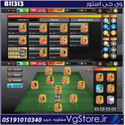 اکانت بازی دریم لیگ لول 82 کد 811313