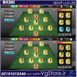 اکانت بازی دریم لیگ لول 77 کد 811351