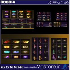 اکانت فری فایر لول 62 ریجن خاور میانه  کد 800814