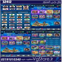 اکانت کلش رویال لول 34 کد 32412