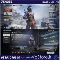 اکانت کالاف دیوتی موبایل لول 375 ریجن هند کد 754255