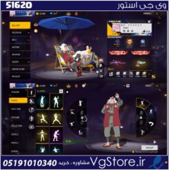 اکانت پابجی موبایل لول 35 کد 51620