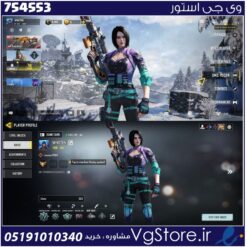 اکانت کالاف دیوتی موبایل لول 142 ریجن هند کد 754553