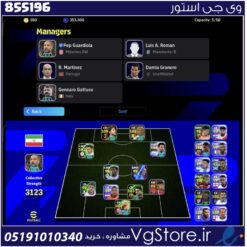 اکانت ای فوتبال با 50 سکه کد 855196