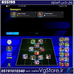 اکانت ای فوتبال با 22 سکه کد 855199