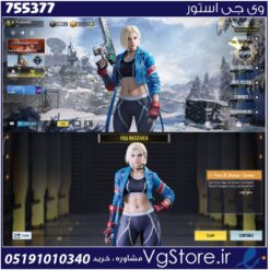 اکانت کالاف دیوتی موبایل لول 2 ریجن هند کد 755377