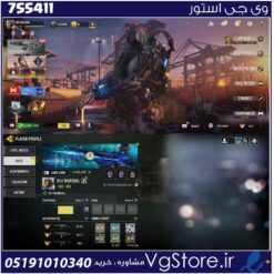 اکانت کالاف دیوتی موبایل لول 400 ریجن هند کد 755411