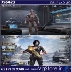 اکانت کالاف دیوتی موبایل لول 400 ریجن هند کد 755423