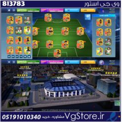 اکانت بازی دریم لیگ لول 93 کد 813783
