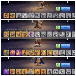 اکانت کلش اف کلنز تاون هال 18 لول 264 کد 115208 15 GridArt 20260211 1733398432