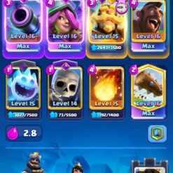 اکانت کلش رویال لول 62 کد 32794 10 IMG 20260210 235823 8481