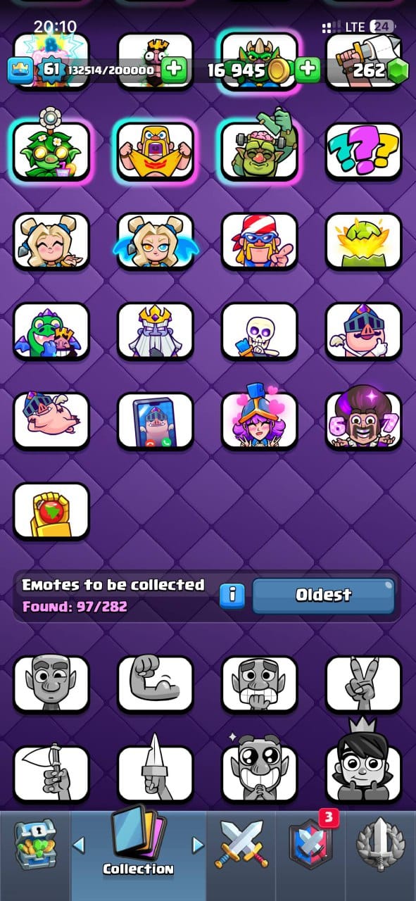 اکانت کلش رویال لول 62 کد 32794 7 اکانت کلش رویال لول 62 کد 32794 - Image 7