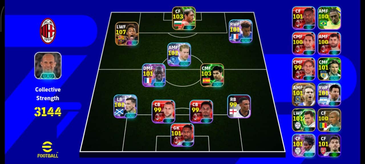 اکانت ای فوتبال با 100 سکه کد 855216 3 اکانت ای فوتبال با 100 سکه کد 855216 - Image 3