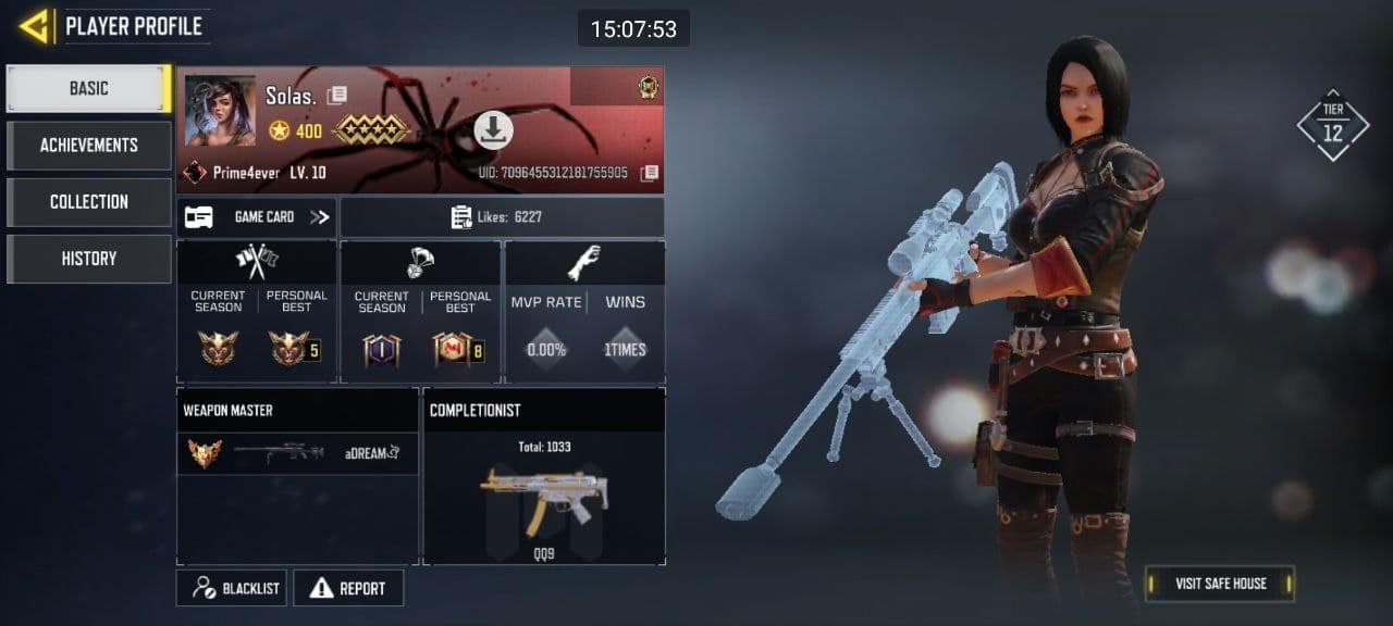 اکانت کالاف دیوتی موبایل لول 400 ریجن هند کد 755273 2 اکانت کالاف دیوتی موبایل لول 400 ریجن هند کد 755273 - Image 2