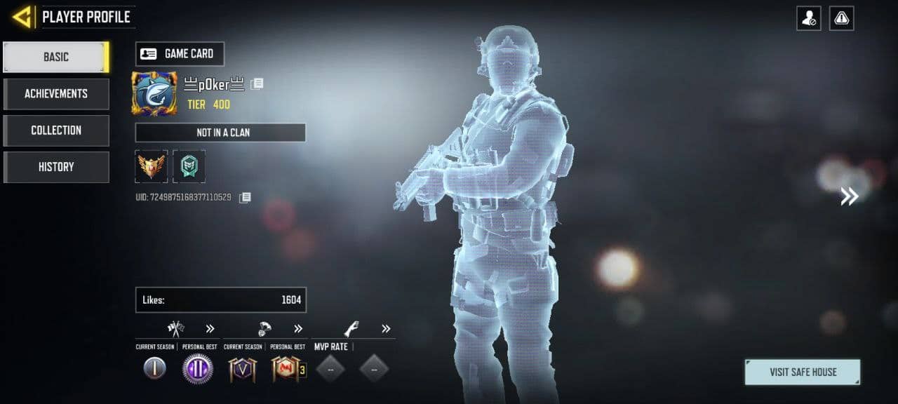 اکانت کالاف دیوتی موبایل لول 400 ریجن هند کد 756123 2 اکانت کالاف دیوتی موبایل لول 400 ریجن هند کد 756123 - Image 2