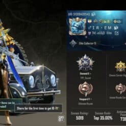 اکانت پابجی موبایل لول 75 کد 51661 8 IMG 20260224 143157 882