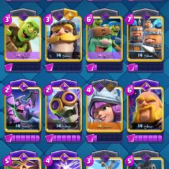 اکانت کلش رویال لول 62 کد 32791 12 IMG 20260227 180726 663