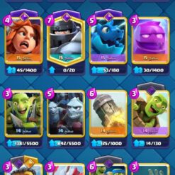 اکانت کلش رویال لول 62 کد 32791 10 IMG 20260227 180727 139