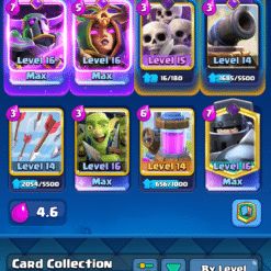 اکانت کلش رویال لول 61 کد 32796 9 IMG 4466