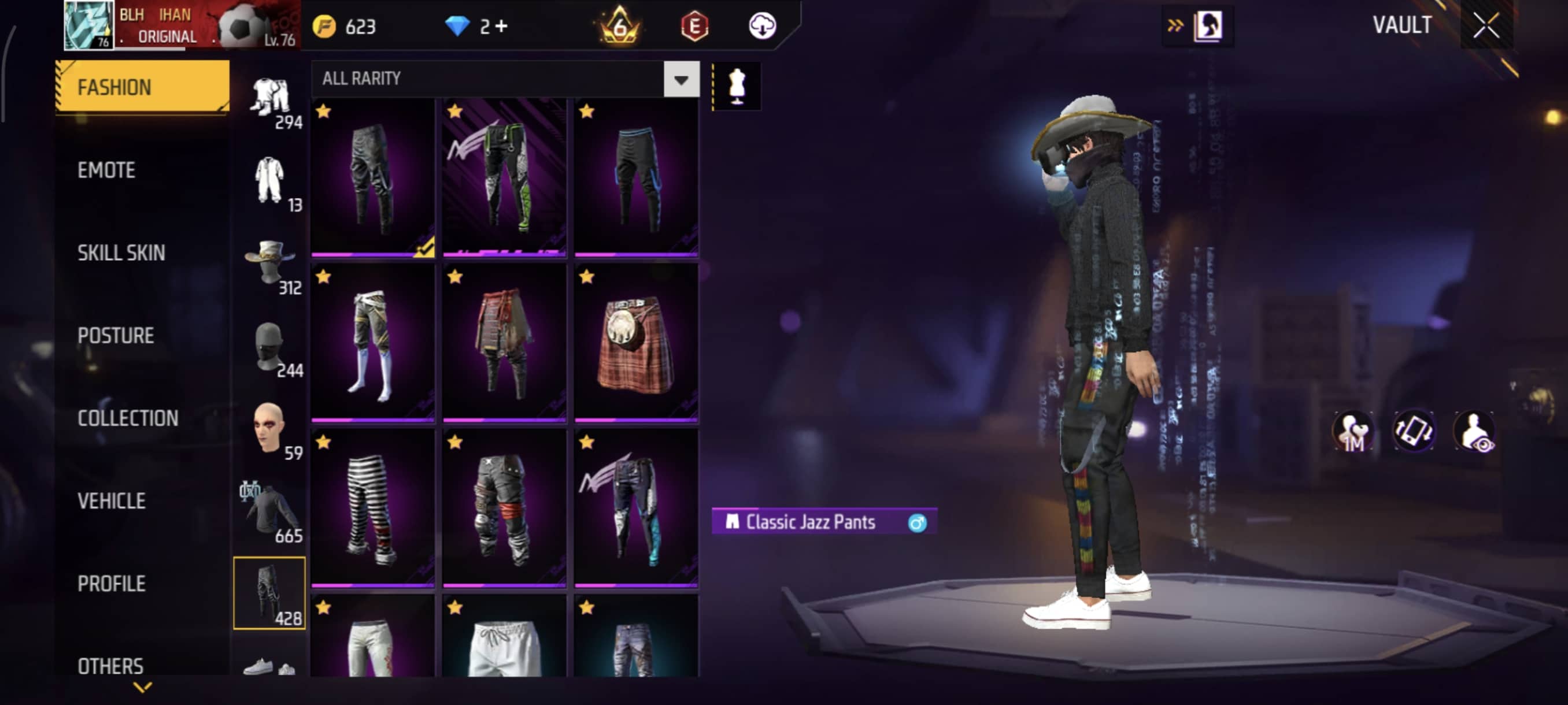 اکانت فری فایر لول 76 ریجن خاور کد 802584 4 اکانت فری فایر لول 76 ریجن خاور کد 802584 - Image 4