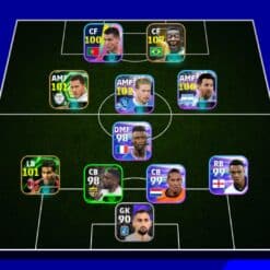 اکانت ای فوتبال با 50 سکه کد 855189 5 Screenshot 2026 02 12 22 24 01 334 jp.konami.pesam 3