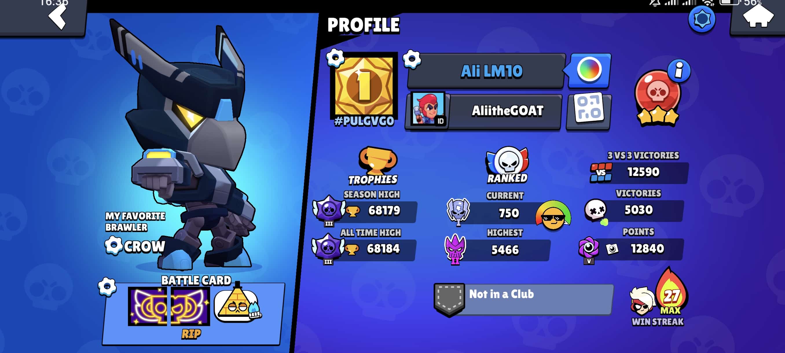 اکانت براول استارز کاپ 68178 کد 41002 2 اکانت براول استارز کاپ 68178 کد 41002 - Image 2