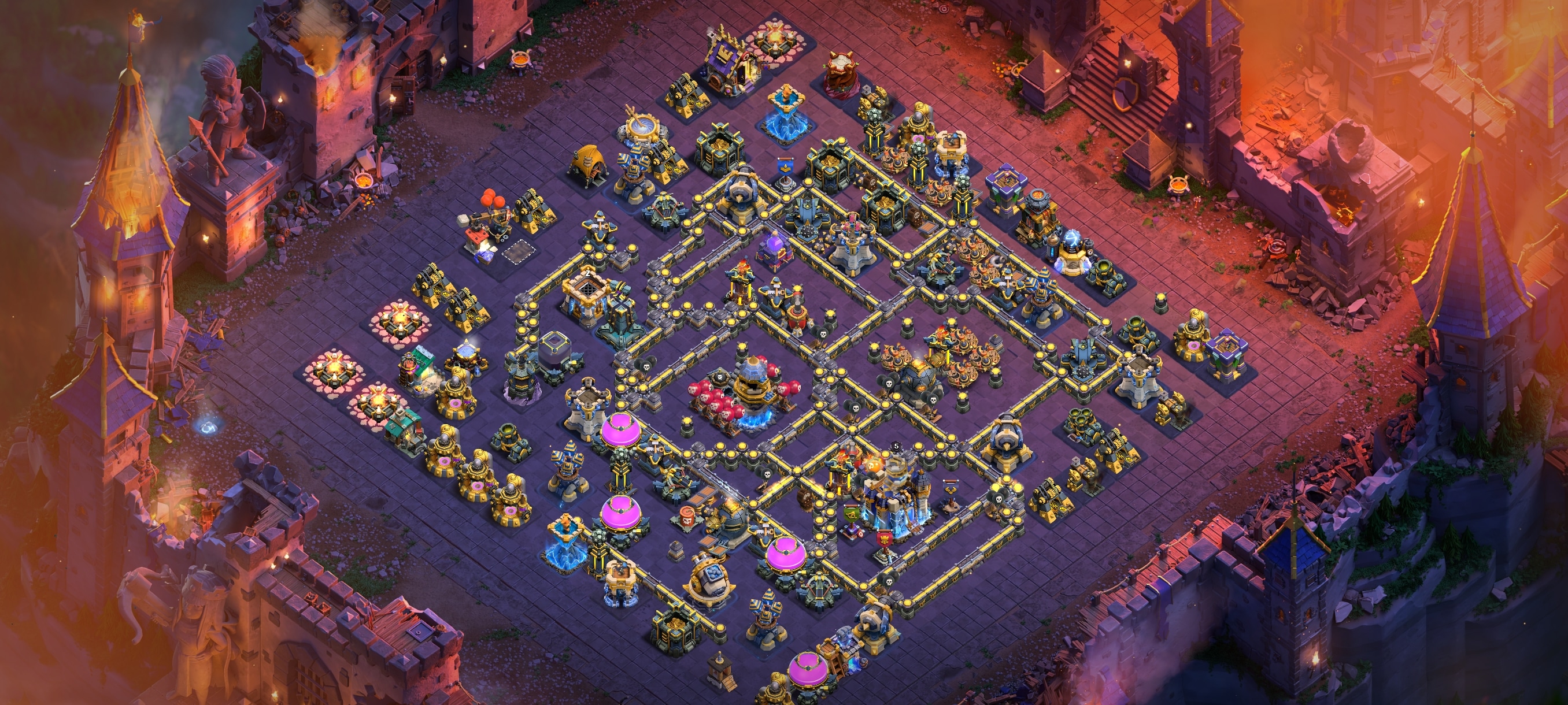 اکانت کلش اف کلنز تاون هال 18 لول 250 کد 115361 10 اکانت کلش اف کلنز تاون هال 18 لول 250 کد 115361 - Image 10