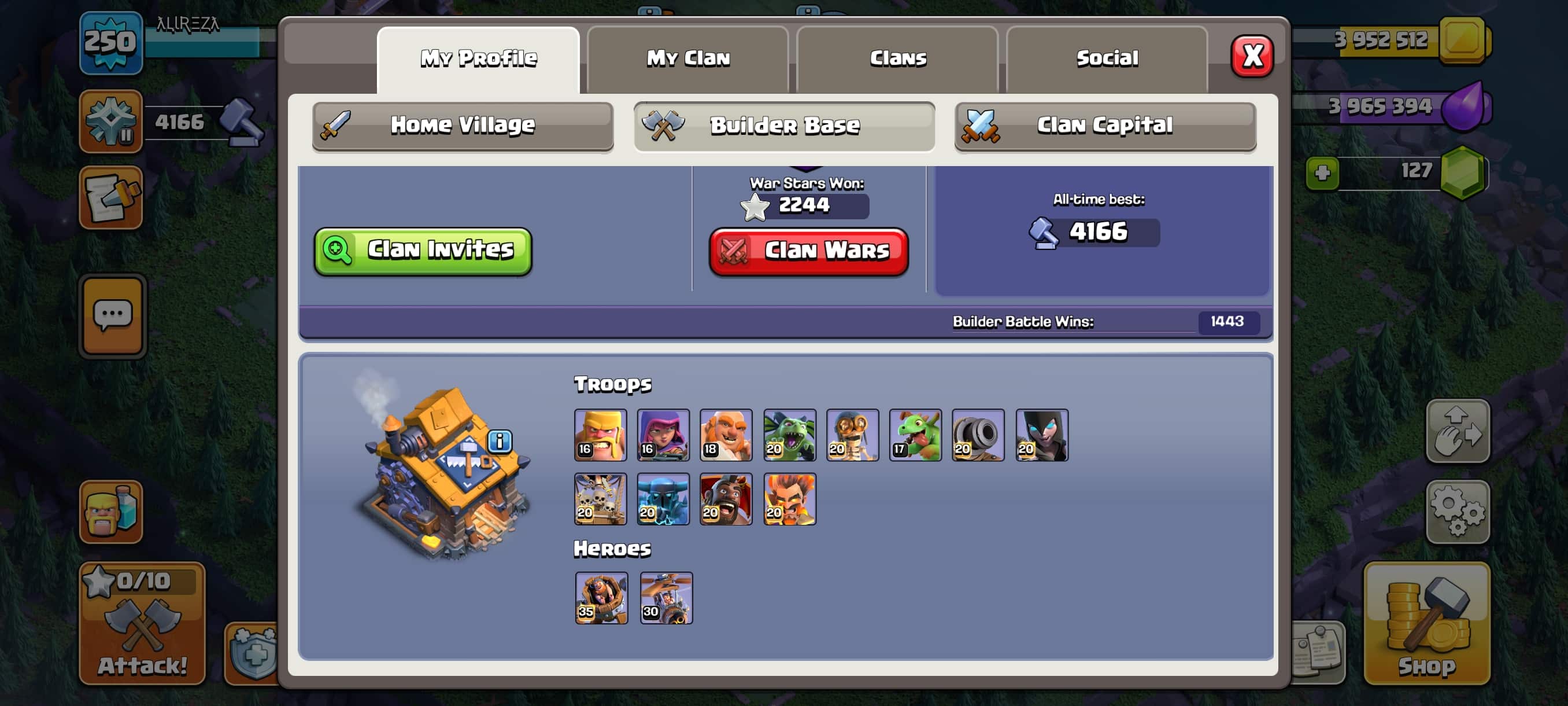 اکانت کلش اف کلنز تاون هال 18 لول 250 کد 115361 5 اکانت کلش اف کلنز تاون هال 18 لول 250 کد 115361 - Image 5