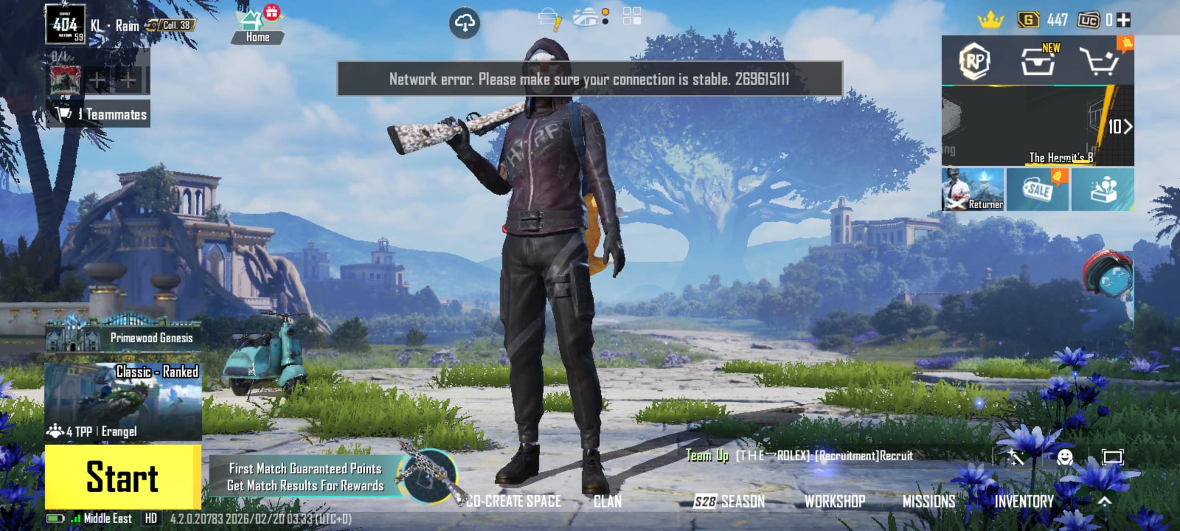 اکانت پابجی موبایل لول 59 کد 51647 2 اکانت پابجی موبایل لول 59 کد 51647 - Image 2