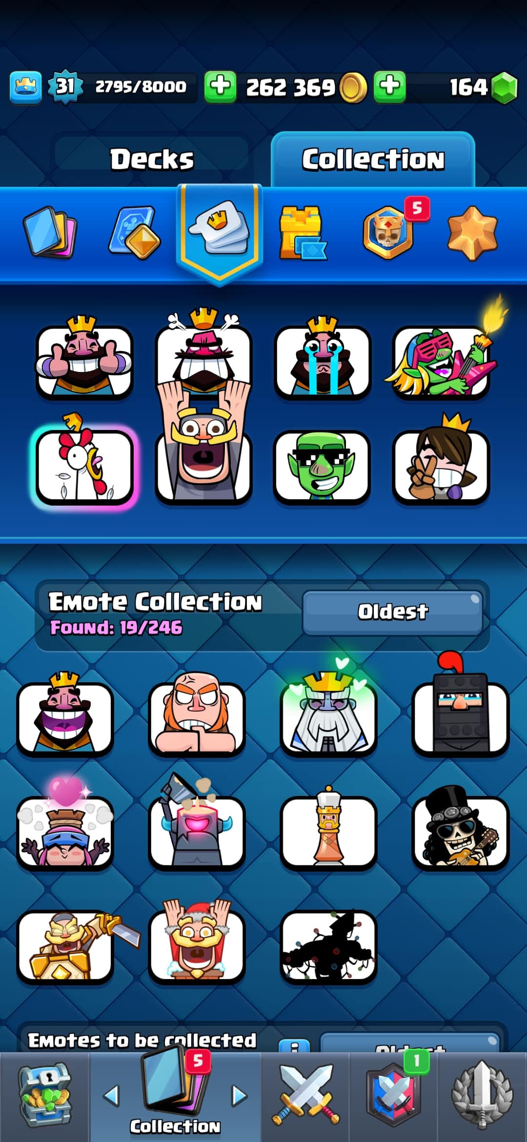 اکانت کلش رویال لول 31 کد 32664 5 اکانت کلش رویال لول 31 کد 32664 - Image 5