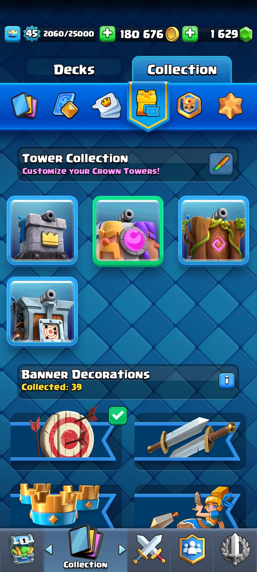 اکانت کلش رویال لول 45 کد 32711 7 اکانت کلش رویال لول 45 کد 32711 - Image 7