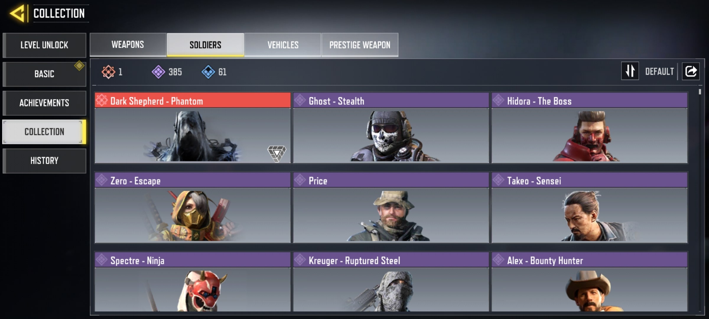 اکانت کالاف دیوتی موبایل لول 400 ریجن هند کد 756382 5 اکانت کالاف دیوتی موبایل لول 400 ریجن هند کد 756382 - Image 5