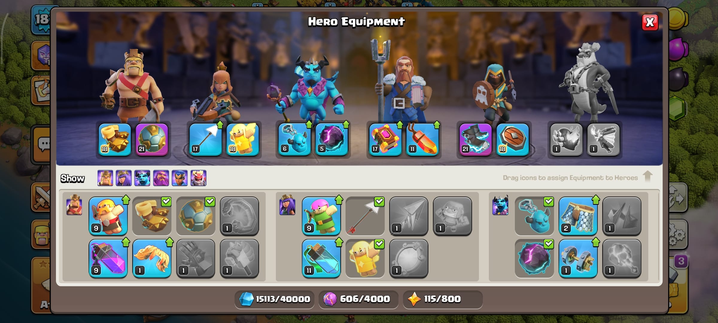 اکانت کلش اف کلنز تاون هال 15 لول 188 کد 115743 11 اکانت کلش اف کلنز تاون هال 15 لول 188 کد 115743 - Image 11