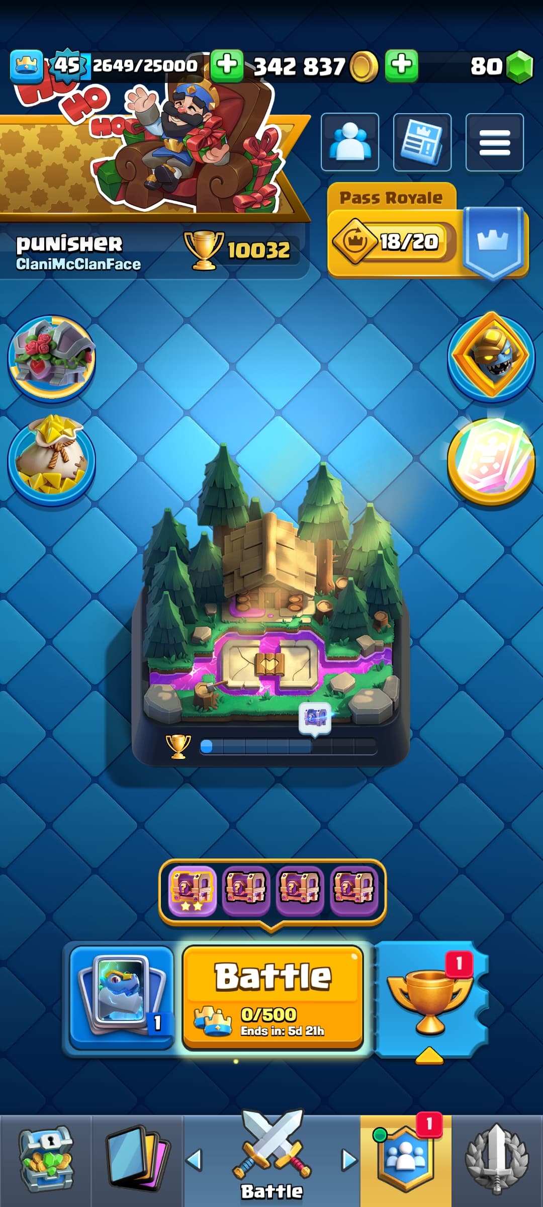 اکانت کلش رویال لول 45 کد 32732 2 اکانت کلش رویال لول 45 کد 32732 - Image 2