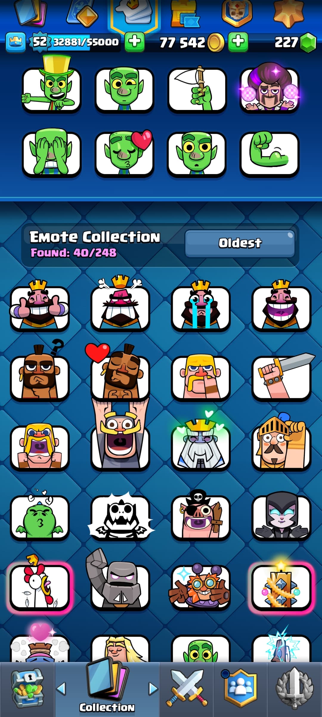 اکانت کلش رویال لول 52 کد 32747 5 اکانت کلش رویال لول 52 کد 32747 - Image 5