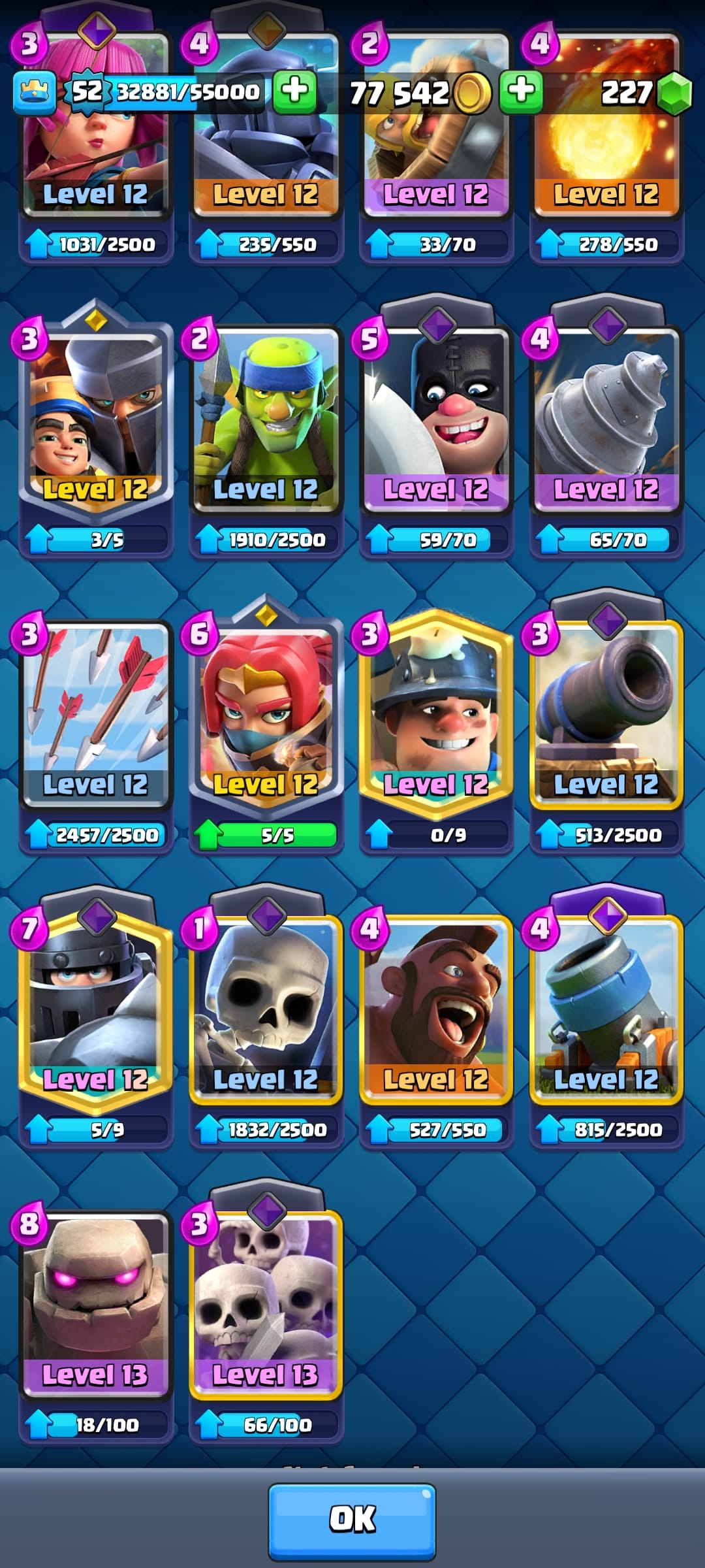 اکانت کلش رویال لول 52 کد 32747 4 اکانت کلش رویال لول 52 کد 32747 - Image 4