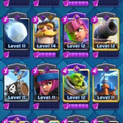 اکانت کلش رویال لول 52 کد 32747 12 Screenshot 2026 02 25 13 48 41 655 com.supercell.clashroyale