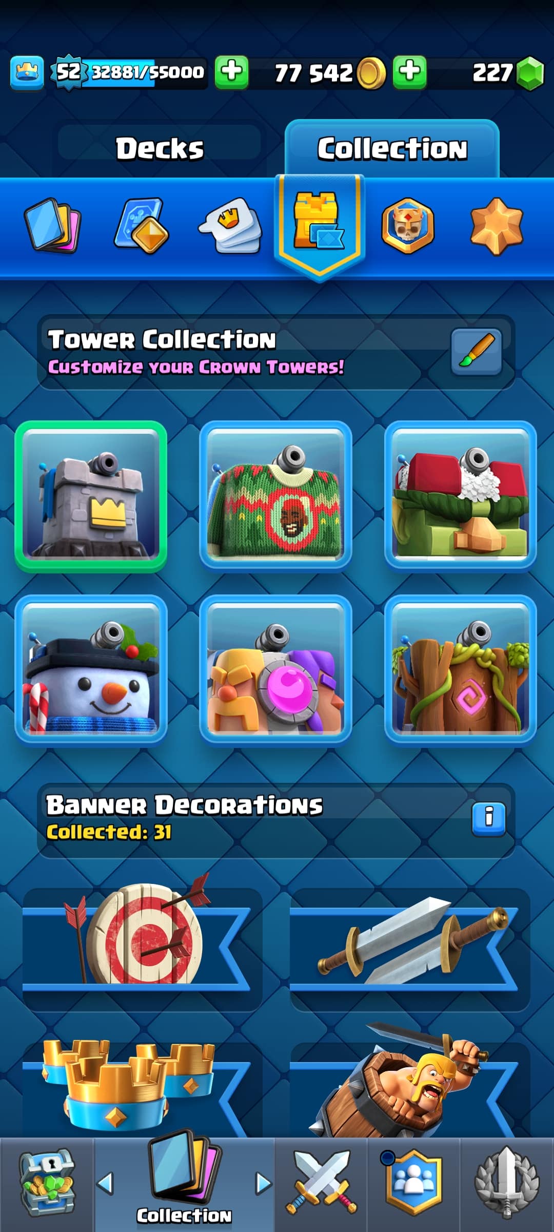 اکانت کلش رویال لول 52 کد 32747 7 اکانت کلش رویال لول 52 کد 32747 - Image 7