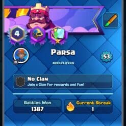 اکانت کلش رویال لول 53 کد 32795 10 Screenshot 2026 02 26 20 58 50 105 com.supercell.clashroyale3