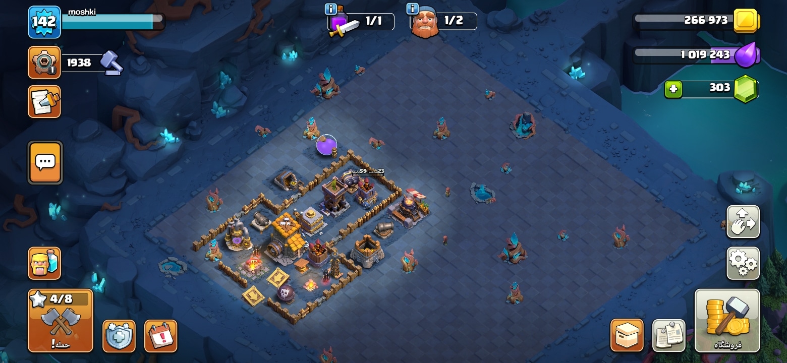 اکانت کلش اف کلنز تاون هال 17 لول 142 کد 114710 5 اکانت کلش اف کلنز تاون هال 17 لول 142 کد 114710 - Image 5