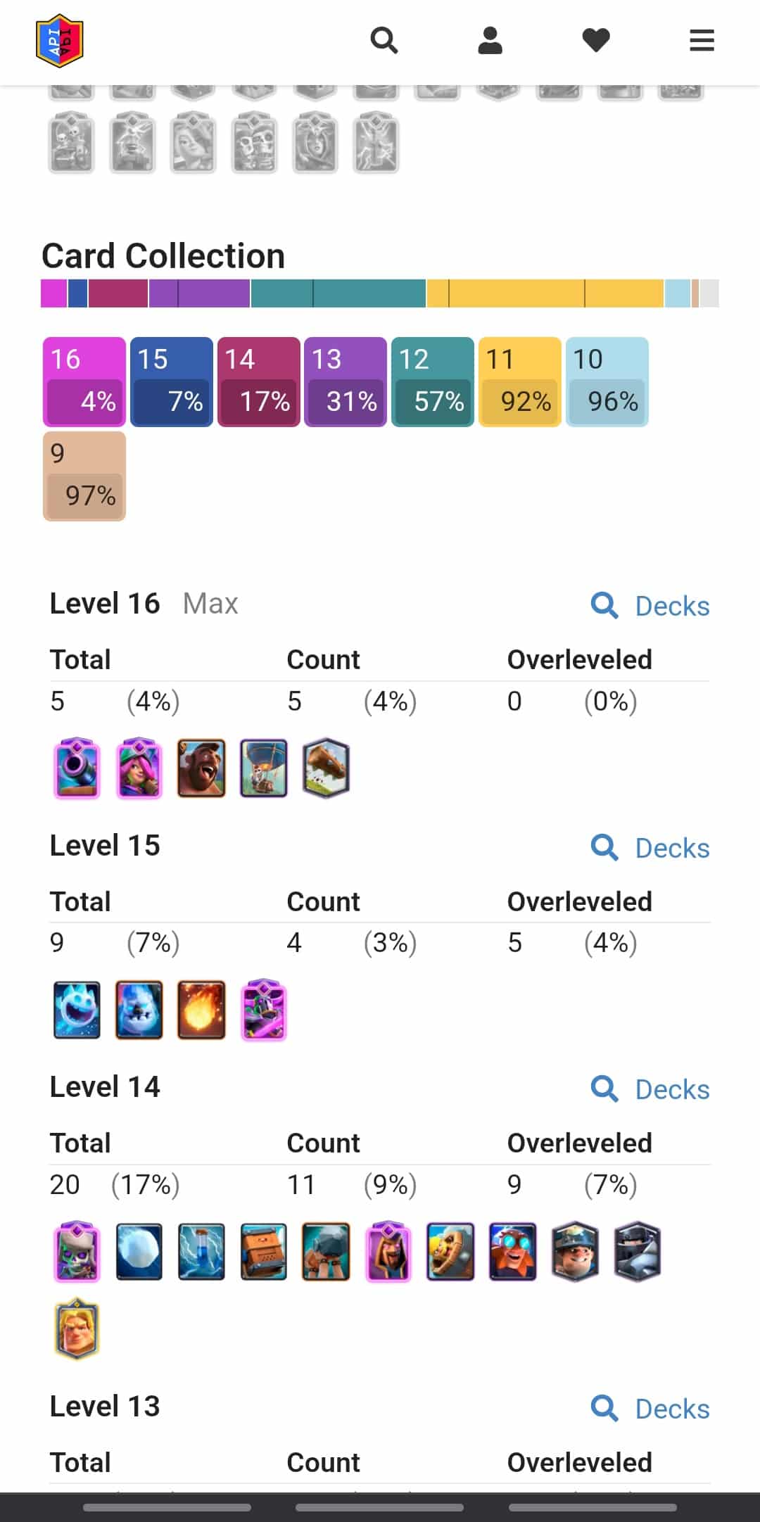 اکانت کلش رویال لول 62 کد 32794 3 اکانت کلش رویال لول 62 کد 32794 - Image 3