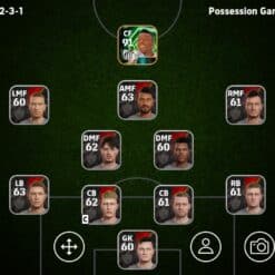 اکانت ای فوتبال با 0 سکه کد 855132 4 Screenshot 20260212 215604 jp.konami.pesam 095734