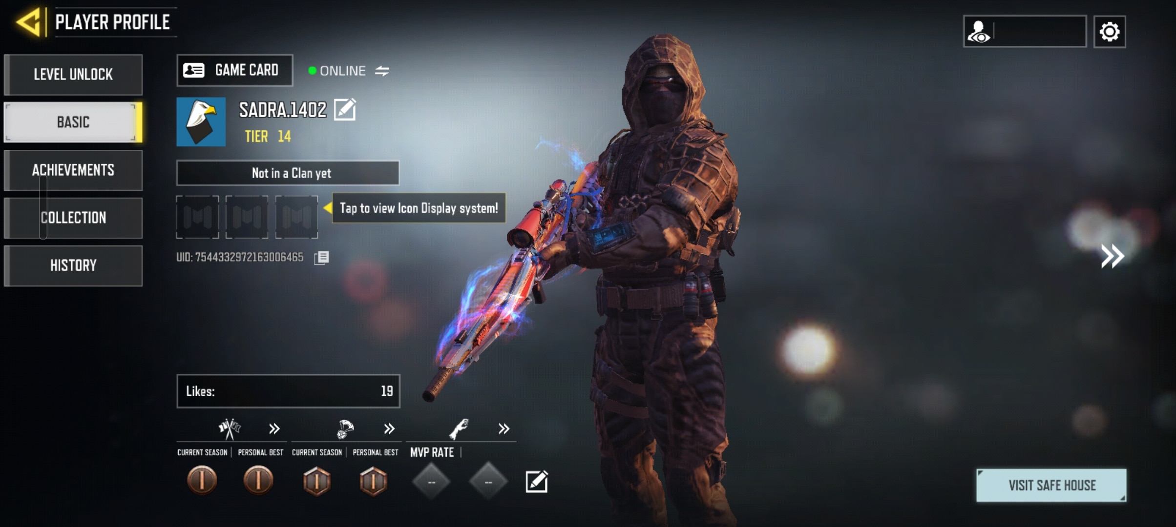 اکانت کالاف دیوتی موبایل لول 14 ریجن هند کد 754958 2 اکانت کالاف دیوتی موبایل لول 14 ریجن هند کد 754958 - Image 2