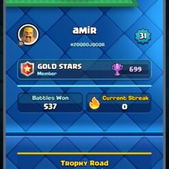 اکانت کلش رویال لول 31 کد 32609 12 Screenshot 20260218 135500 Clash Royale