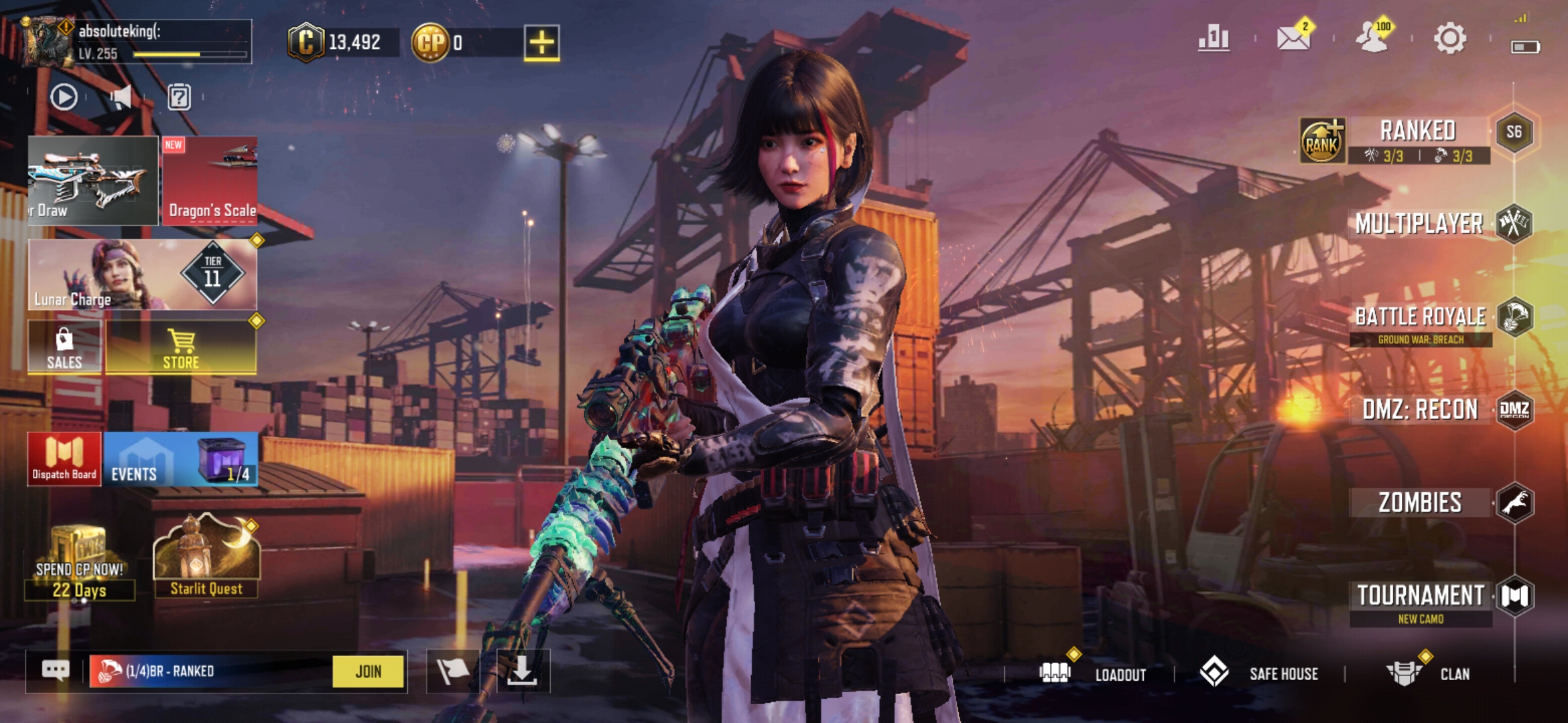 اکانت کالاف دیوتی موبایل لول 255 ریجن هند کد 755515 2 اکانت کالاف دیوتی موبایل لول 255 ریجن هند کد 755515 - Image 2