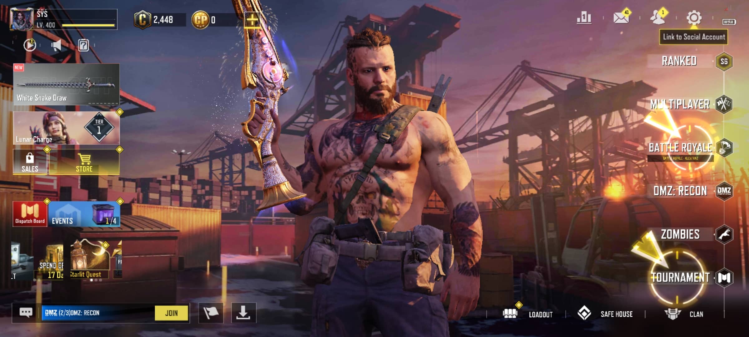 اکانت کالاف دیوتی موبایل لول 400 ریجن هند کد 756612 3 اکانت کالاف دیوتی موبایل لول 400 ریجن هند کد 756612 - Image 3