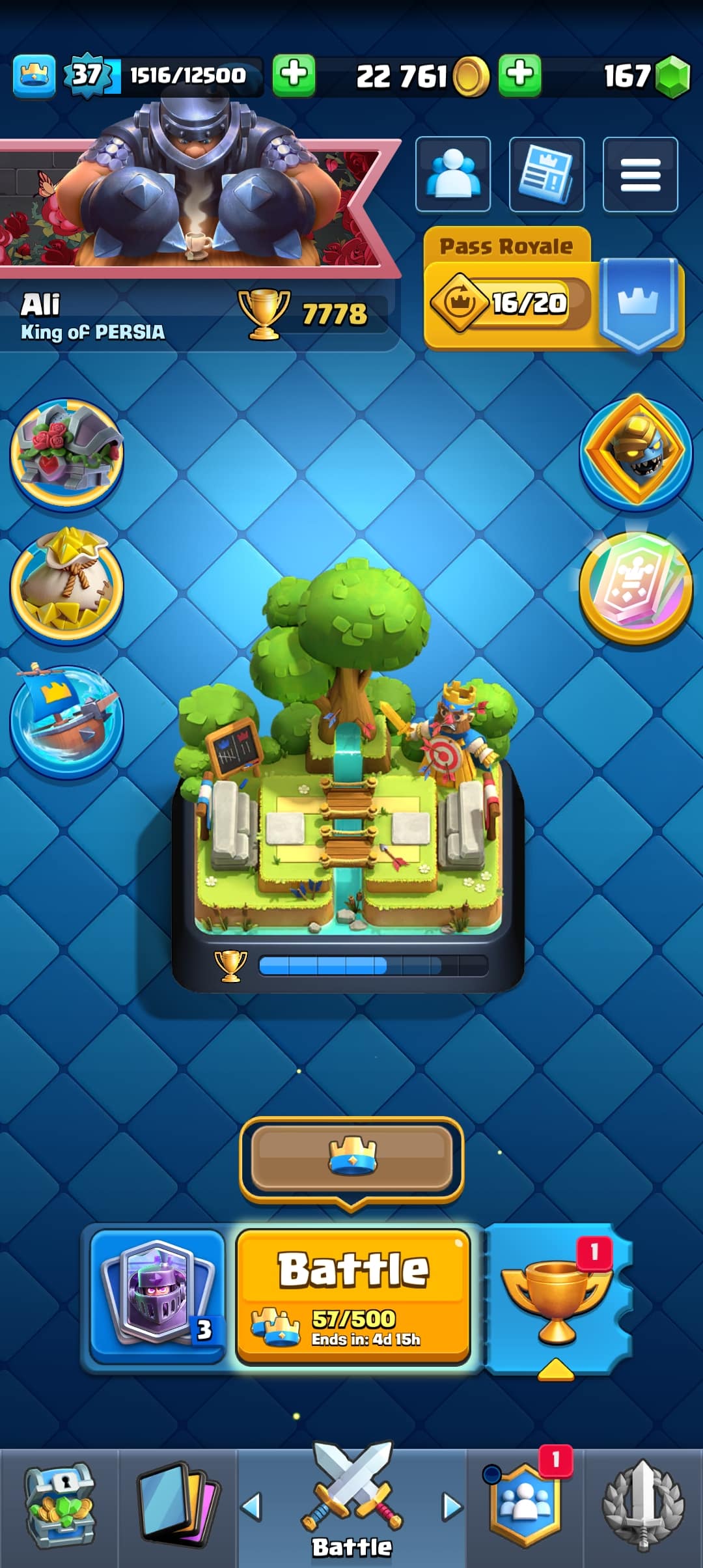 اکانت کلش رویال لول 37 کد 32752 2 اکانت کلش رویال لول 37 کد 32752 - Image 2