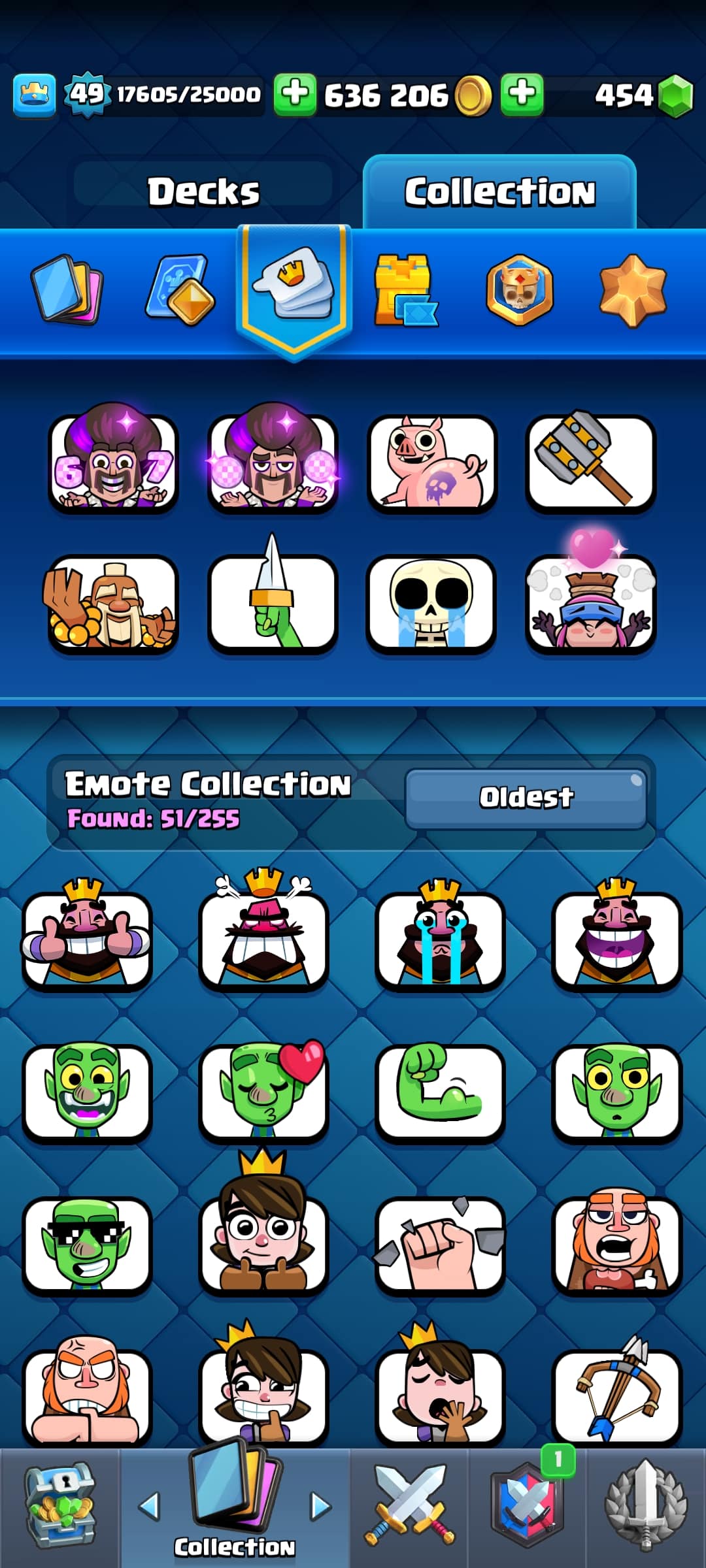 اکانت کلش رویال لول 49 کد 32326 5 اکانت کلش رویال لول 49 کد 32326 - Image 5